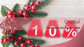  Presentation with percent - Audience pleasing PPT theme consisting of sale-10-percent-big-sales backdrop and a coral colored foreground