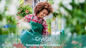  Presentation with modern trade - Beautiful presentation design featuring sale in a modern backdrop and a teal colored foreground