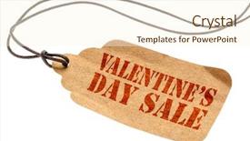  Presentation with price - Colorful slide deck enhanced with sale on an isolated price backdrop and a  colored foreground