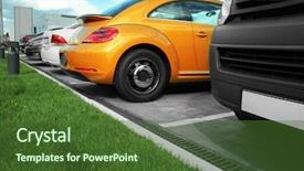  Presentation with new market - Amazing theme having sale on market place backdrop and a tawny brown colored foreground