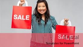  Presentation with outlet - Cool new PPT layouts with sale-outlet-and-consumerism-concept backdrop and a red colored foreground