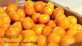  Presentation with farm food - Slide set with sale-shopping-vitamin-c background and a gold colored foreground