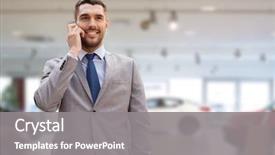  Presentation with car business - Presentation theme with sales - auto business car sale gesture background and a gray colored foreground