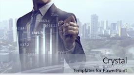  Presentation with sales - Amazing slide deck having sales - businessman draw diagrams mixed media backdrop and a light gray colored foreground