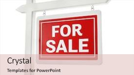  Presentation with background - Audience pleasing PPT layouts consisting of sales - sale sign on white background backdrop and a lemonade colored foreground