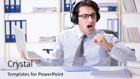  Presentation with sales management 7th edition darlymple cron - Slides consisting of sales assistant listening to music background and a lemonade colored foreground