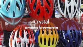  Presentation with sales - Slide deck consisting of sales cycle - helmets background and a tawny brown colored foreground