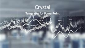  Presentation with sales growth - Slides with sales dynamics and growth concept background and a gray colored foreground