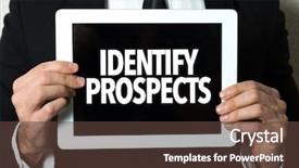  Presentation with sales - Amazing slides having sales effectiveness - business man holding tablet backdrop and a tawny brown colored foreground