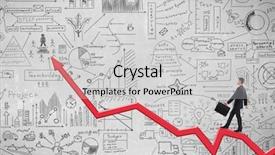  Presentation with sales growth - Slide deck consisting of sales effectiveness - effective marketing for growth background and a light gray colored foreground