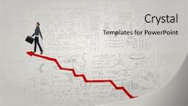  Presentation with sales growth - Audience pleasing PPT layouts consisting of sales effectiveness - effective marketing for growth backdrop and a  colored foreground