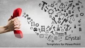  Presentation with call duty mobile - Presentation enhanced with sales effectiveness - getting a call background and a  colored foreground