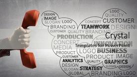  Presentation with getting better - Amazing PPT theme having sales effectiveness - getting a call backdrop and a  colored foreground