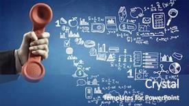  Presentation with call of dutty - Audience pleasing presentation theme consisting of sales effectiveness - getting a call backdrop and a  colored foreground