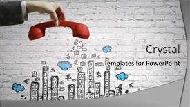  Presentation with call of dutty - Audience pleasing PPT theme consisting of sales effectiveness - getting a call backdrop and a  colored foreground