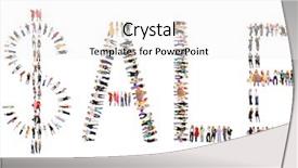  Presentation with music sign people - Colorful slides enhanced with sales letter - sale sign made of 100 backdrop and a  colored foreground