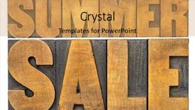  Presentation with abstract - Amazing PPT layouts having sales letter - summer sale - word abstract backdrop and a  colored foreground