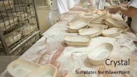  Presentation with fresh bread subway food - Amazing slides having sales manufacturing - fresh bread food backdrop and a soft green colored foreground