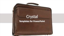  Presentation with textile industry white - Audience pleasing presentation theme consisting of sales meeting industrial - briefcase isolated on a white backdrop and a tawny brown colored foreground