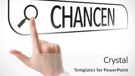  Presentation with search - PPT layouts having sales pipeline - prospects in german written background and a white colored foreground