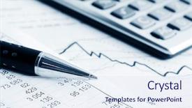  Presentation with accounting - Beautiful theme featuring sales tax - accounting backdrop and a sky blue colored foreground
