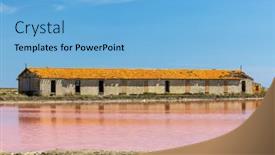  Presentation with region - PPT layouts featuring salin-de-giraud-in-camargue background and a  colored foreground