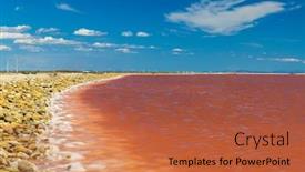  Presentation with region - PPT theme featuring salin-de-giraud-in-camargue background and a  colored foreground