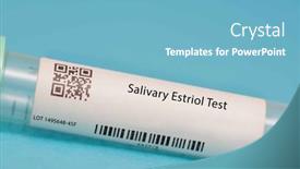  Presentation with pregnancy women - PPT theme featuring salivary-estriol-test-this-test background and a  colored foreground