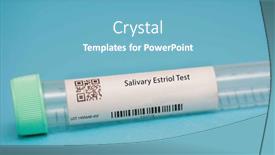  Presentation with pregnancy women - PPT layouts featuring salivary-estriol-test-this-test background and a light blue colored foreground