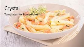  Presentation with salmon - Amazing slides having salle de sport - pasta with salmon backdrop and a  colored foreground