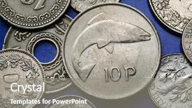  Presentation with old fashion pen rizal - Presentation featuring salmon depicted in the old background and a gray colored foreground