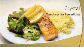  Presentation with couscous - 