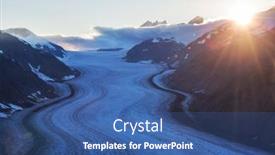  Presentation with canada - Presentation with salmon-glacier-in-stewart-canada background and a ocean colored foreground