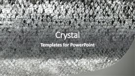 Presentation with fish scales - PPT theme featuring salmon scales close up shot background and a gray colored foreground