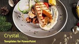  Presentation with steak - 