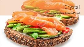  Presentation with avocado - 