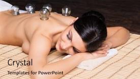  Presentation with beautiful of bamboo forest - Slides enhanced with salon is having vacuum cupping background and a lemonade colored foreground