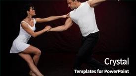  Presentation with couple - Presentation design consisting of fish tank at the aquarium background and a ocean colored foreground