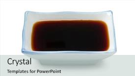  Presentation with soy - Colorful slide deck enhanced with  backdrop and a  colored foreground