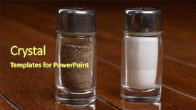  Presentation with pepper - Slides enhanced with salt and pepper background and a tawny brown colored foreground