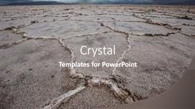  Presentation with salt - Presentation theme consisting of salt-desert-in-the-jujuy and a gray colored foreground
