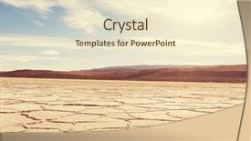  Presentation with salt - Colorful slides enhanced with salt desert in the jujuy backdrop and a cream colored foreground