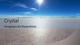  Presentation with bolivia tourism - Beautiful slide set featuring salt earth - salar de uyuni bolivia backdrop and a  colored foreground