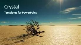  Presentation with salt - Presentation theme with salt earth - salar de uyuni bolivia background and a ocean colored foreground