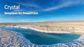  Presentation with salt - Slides with salt flat - jujuy argentina unusual background and a teal colored foreground
