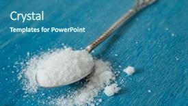  Presentation with salt - PPT theme with salt in a silver teaspoon background and a  colored foreground