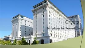  Presentation with salt lake temple - Colorful PPT theme enhanced with salt-lake-city-utah-june backdrop and a light blue colored foreground