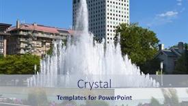  Presentation with salt lake temple - Colorful presentation design enhanced with salt-lake-city-utah-june backdrop and a lemonade colored foreground