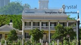  Presentation with salt lake city - PPT theme having salt-lake-city-utah-june background and a light blue colored foreground