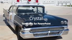  Presentation with lake front - PPT theme with salt-lake-city-utah-usa background and a ocean colored foreground